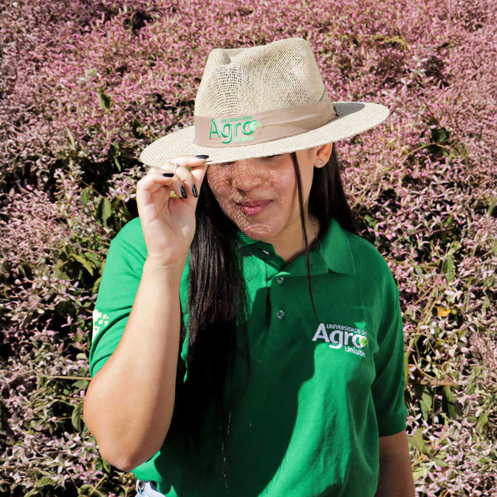 CHAPEU DE JUTA UNIVERSIDADE DO AGRO