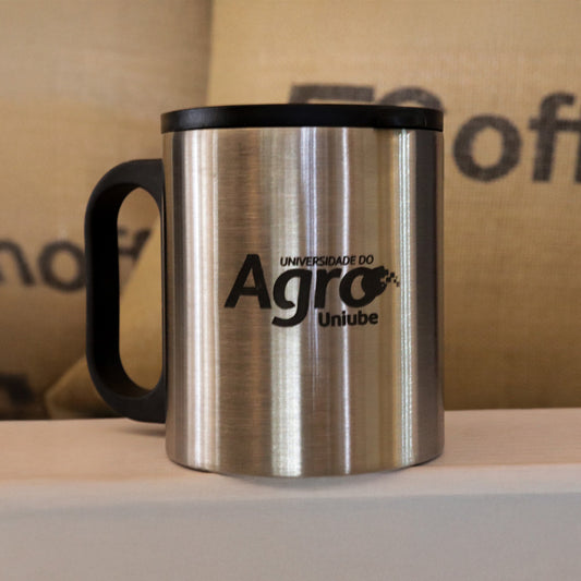 CANECA DE ALUMÍNIO UNIVERSIDADE DO AGRO